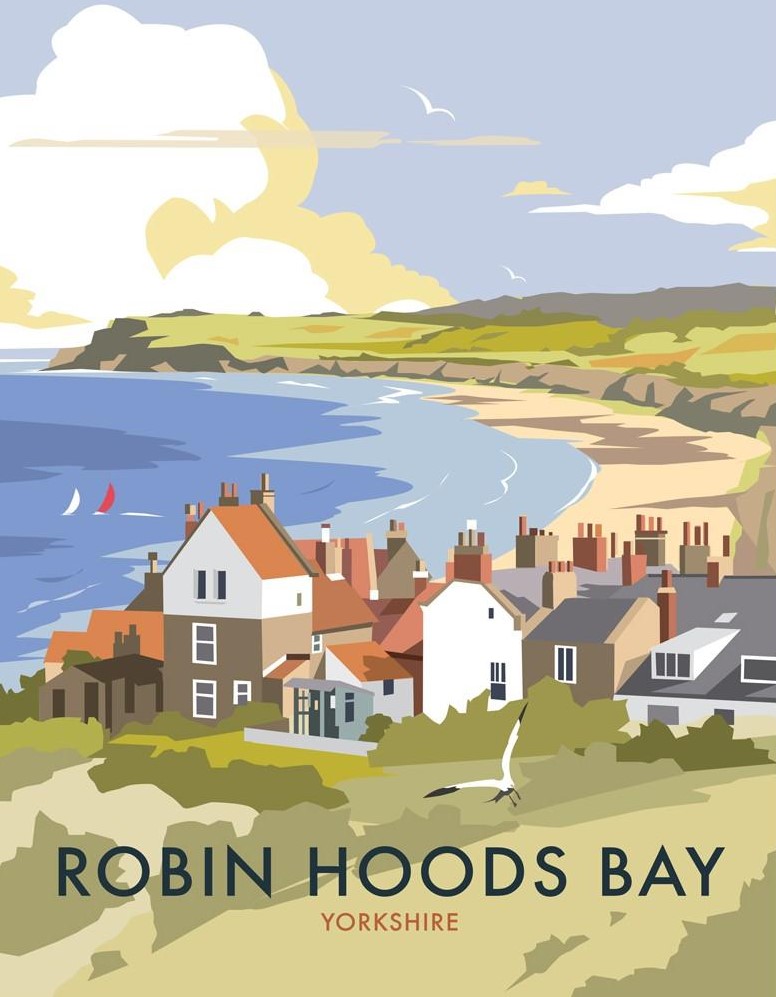 Robins Hood Bay - Rail Prints